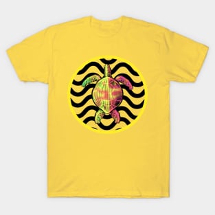 SEA Turtle Love Yellow T-Shirt